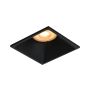 Italux Naru DL-61903C-BK Beépíthető spotlámpa 1x10W/GU10 IP20