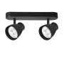 Light Prestige Dravo LP-9523/2WS BK Spotlámpa 2x8W/GU10 IP20