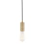 Italux MODERNA DS-M-038 ANTIQUE BRASS Függőlámpa 1x60W/E27 IP20