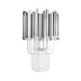 King Home IMPERIAL WALL SILVER DW-B5688S.WALLSILVER Fali lámpa 3x40W/E14 IP20