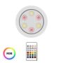 Eko-Light PODSZAFKOWE EKB1665 Szekrénylámpa 1x0,6W/LED 3000K-6000K+RGB 50lm IP20