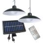 Eko Light SATURN EKO9151 Napenergiás lámpa 2x12W/LED 4000K 150lm IP44