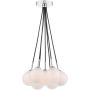 Dar Lighting Elpis ELP342-17 Függőlámpa 7x40w/g9 ip20