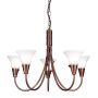 Elstead Lighting EMILY EM5-COPPER Csillár 5x60W/E14