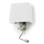 Novolux FIRENZE 507A-Y05X1B-35 Fali lámpa 2x60W, 3W/E27, LED 240LM IP20