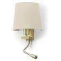 Novolux FIRENZE 507F-Y05X1B-46 Fali lámpa 2x60W, 3W/E27, LED 240LM IP20