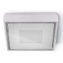 Novolux VIENA SQUARE 569C-L0105B-01 Süllyesztett mennyezeti lámpa 1x4,3W/LED 400LM IP65