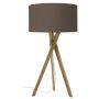 Novolux WOOD 621B-G05X1A-50 Asztali lámpa 1x60W/E27 IP20