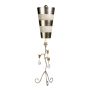 Flambeau TIVOLI SILVER FB-TIVOLI-TL-SV Asztali lámpa 1x60W/E27
