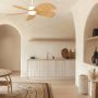 Zambelis CEILING FAN 25328 Ventilátor 15W/led 3000K - 4000K - 6500K 1500lm IP20