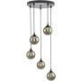 Dar Lighting Federico FED0522-01 Függőlámpa 5x40w/g9 ip20