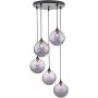 Dar Lighting Federico FED0522-10 Függőlámpa 5x40w/g9 ip20
