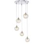 Dar Lighting Federico FED0550-08 Függőlámpa 5x25w/g9 ip20