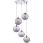 Dar Lighting Federico FED0550-10 Függőlámpa 5x40w/g9 ip20
