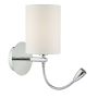 Dar Lighting FETA FET0750 Fali lámpa kar 1x60W/E27+1x1W/LED IP20