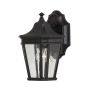 Feiss COTSWOLD LANE FE-COTSLN2-S-BK Fali lámpa 1x60W/E27 IP44