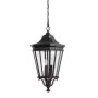 Feiss COTSWOLD LANE FE-COTSLN8-L-BK Függőlámpa 3x60W/E14 IP23