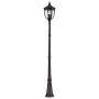 Feiss ENGLISH BRIDLE FE-EB5-L-BLK Utcai lámpa 3x60W/E14 IP44