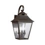 Feiss Galena FE-GALENA2-L-SBL Fali lámpa 3x40W/E14 IP44