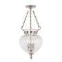 Elstead Lighting FINSBURY PARK FP-P-M-POL-NCKL Függőlámpa 3x60W/E14