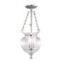Elstead Lighting FINSBURY PARK FP-P-S-POL-NCKL Függőlámpa 3x60W/E14