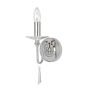 Elstead Lighting FINSBURY PARK FP1-POL-NICKEL Fali lámpa 1x60W/E14