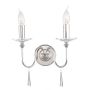 Elstead Lighting FINSBURY PARK FP2-POL-NICKEL Fali lámpa 2x60W/E14