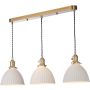 Dar Lighting Hadano HAD3640-09 Függőlámpa 3x40w/e14 ip20