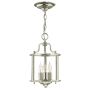 Elstead Lighting GENTRY HK-GENTRY-P-S-PN Függőlámpa 3x60W/E14