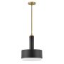 Hinkley Lighting Cedric HK-CEDRIC-P-M-BK Függőlámpa 2x60W/E27 IP20