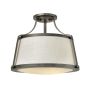 Hinkley Lighting CHARLOTTE HK-CHARLOTTE-SF-AN Plafonlámpa 3x75W/E27