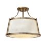 Hinkley Lighting CHARLOTTE HK-CHARLOTTE-SF-BC Plafonlámpa 3x75W/E27