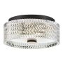 Hinkley Lighting Elle HK-ELLE-F-S-BK Süllyesztett mennyezeti lámpa 2x60W/E27 IP20