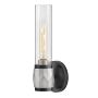 Hinkley Lighting Ellison HK-ELLISON1-BK-BN Fali lámpa 1x40W/E27 IP44