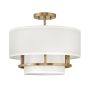 Hinkley Lighting Graham HK-GRAHAM-M-LCB Plafonlámpa 3x40 W/E14