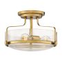 Hinkley Lighting Harper HK-HARPER-SFS-HB-CS Plafonlámpa 3x60 W/E27