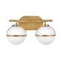Hinkley Hollis HK-HOLLIS2-O-HB-BATH Fali lámpa 2x60W/E14 IP44