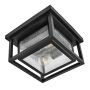 Hinkley Republic HK-REPUBLIC-F-BK Plafonlámpa 2x40W/E27 ip44