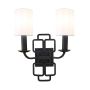 Hinkley Sabina HK-SABINA2-BK Fali lámpa 2x40W/E14