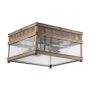 Elstead Lighting Holborn HOLBORN-F-DB Süllyesztett mennyezeti lámpa 2x60 W/E27 ip44