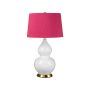 Elstead Lighting Isla ISLA-AB-TL-CRANBERRY Asztali lámpa 1x60 W/E27