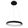 Italux ALESSIA 5280-840RP-BK-4 Függőlámpa 1x40W/LED 4000K 2200LM IP20