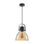 Italux DARLENA PND-22371-1-BK+AMB Függőlámpa 1x40W/E27 IP20