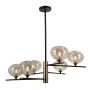 Italux MESTA PND-58856-6-MB-AB Plafonlámpa 6x5W/G9 IP20