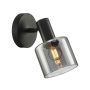 Italux SANTIA WL-65342-1 BK+SG Fali lámpa 1x40W/E27 IP20