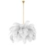 King Home TIFFANY JD0019.WHITE Függőlámpa 18x40W/G9 IP20