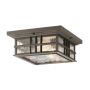 Elstead Lighting BEACON SQUARE KL-BEACON-SQUARE-F-OZ Süllyesztett mennyezeti lámpa 2x60W/E27 IP44