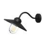 Elstead Lighting KLAMPENBORG KLAMPENBORG-BK Fali lámpa 1x60W/E27 IP44