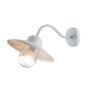 Elstead Lighting Klampenborg KLAMPENBORG-WHT Fali lámpa 1x60W/E27 IP44
