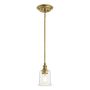 Elstead Lighting WAVERLY KL-WAVERLY-MP-NBR Függőlámpa 1x60W/E27